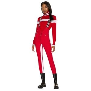 Erin Snow WOMEN'S ZUMA STRIPE SUSPENDER ECO RACER PANT